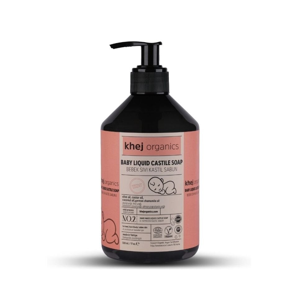No.2 - Bebek Sıvı Kastil Sabun 500 ML (Bebek Sabunu)