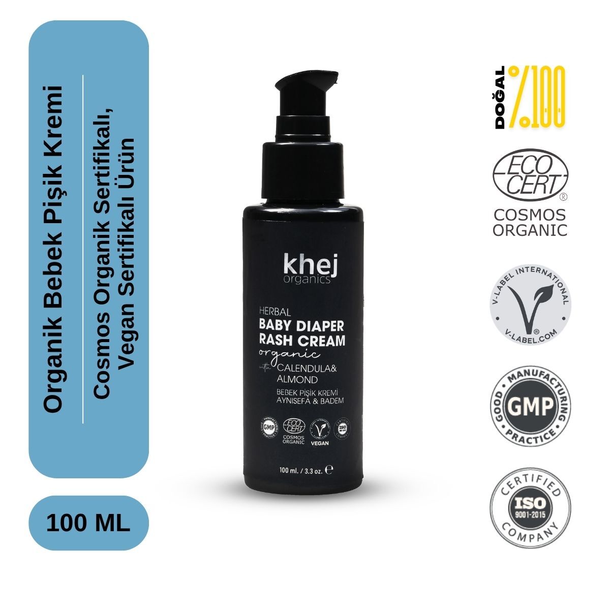 Organik Bebek Pişik Kremi 100ML