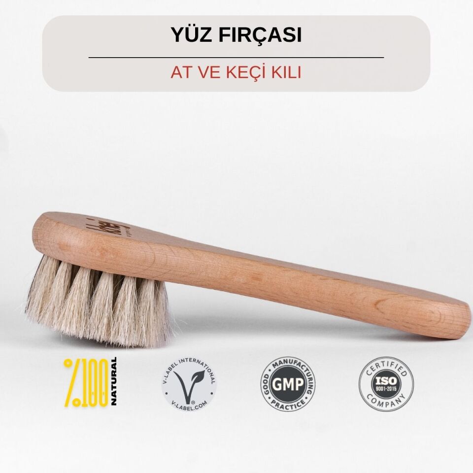 Yüz Fırçası At ve Keçi Kılı